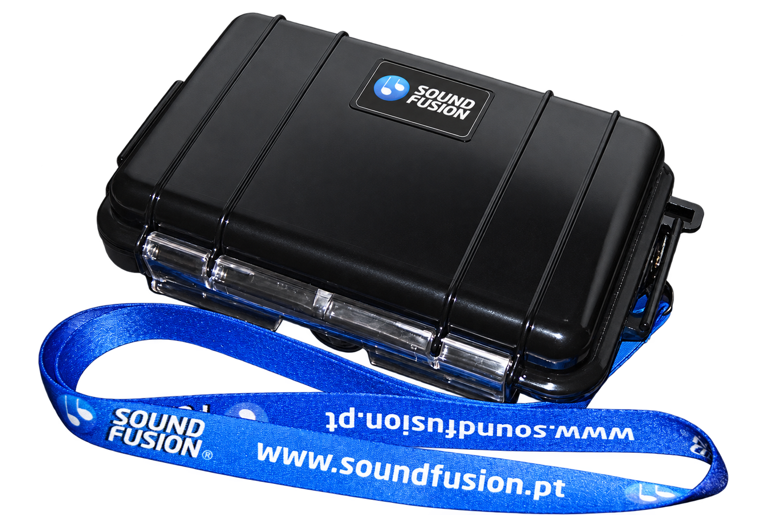 Caixa para in-ears — Protege o teu som.